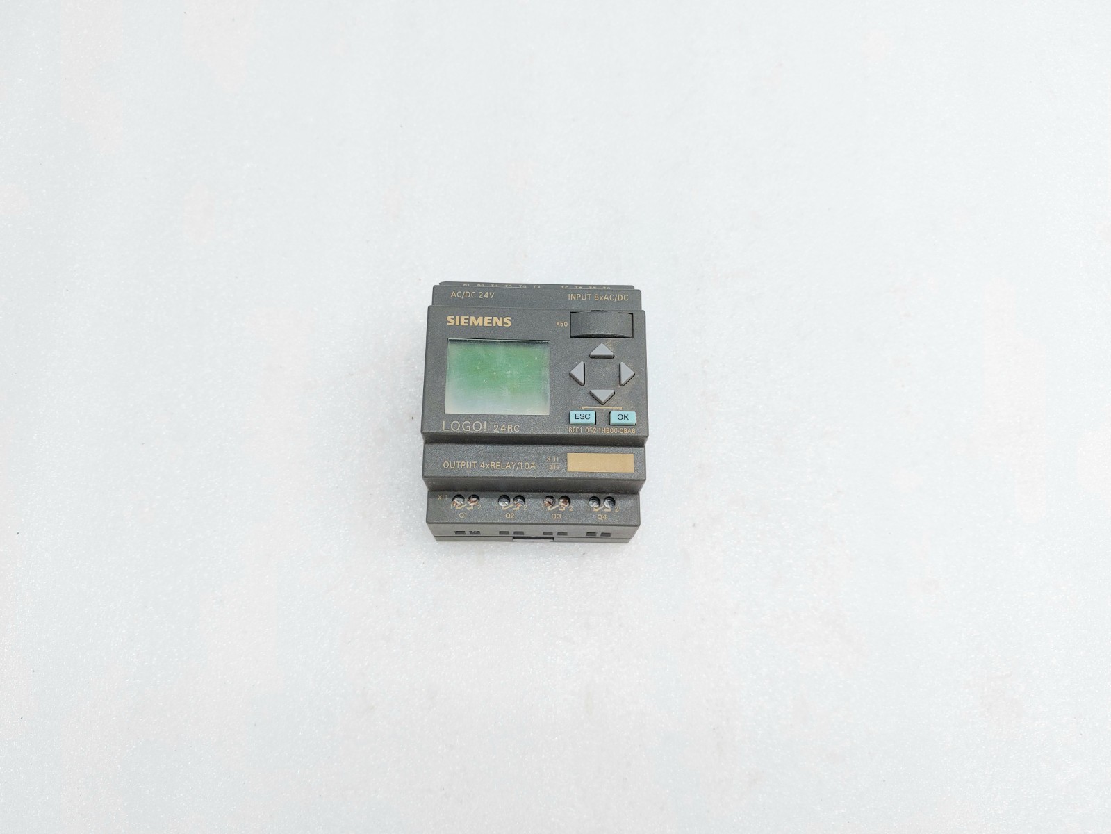 Siemens Logo! 24rc 6ed1 052-1hb00-0ba6 Logic Control Module