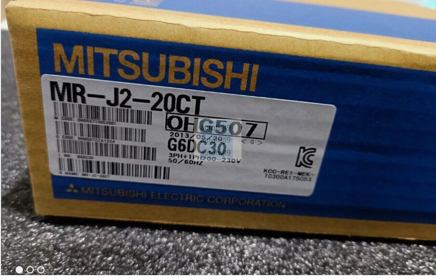 MR-J2-20CT 1PCS NEW MITSUBISHI AC SERVO DRIVE MR-J2-20CT
