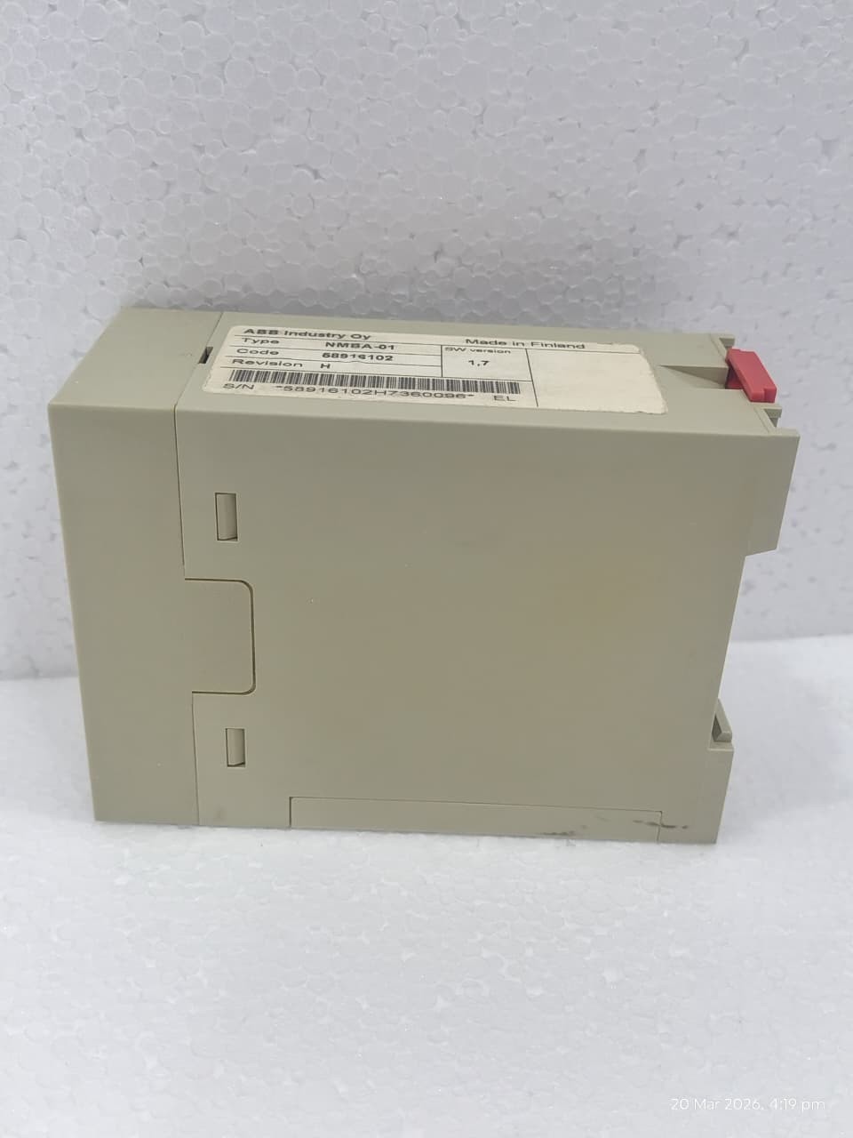 ABB NMBA-01 SW version 1.7 Modbus Adapter Module code : 58916102 Revision H