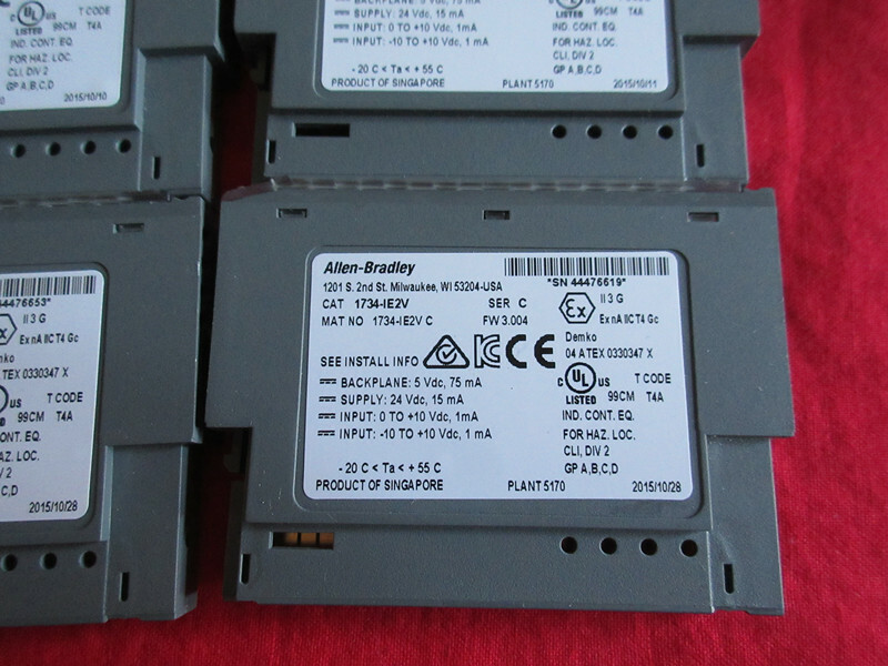 AB PLC 1734-IE2V refurbished FREE EXPEDITED SHIPPING
