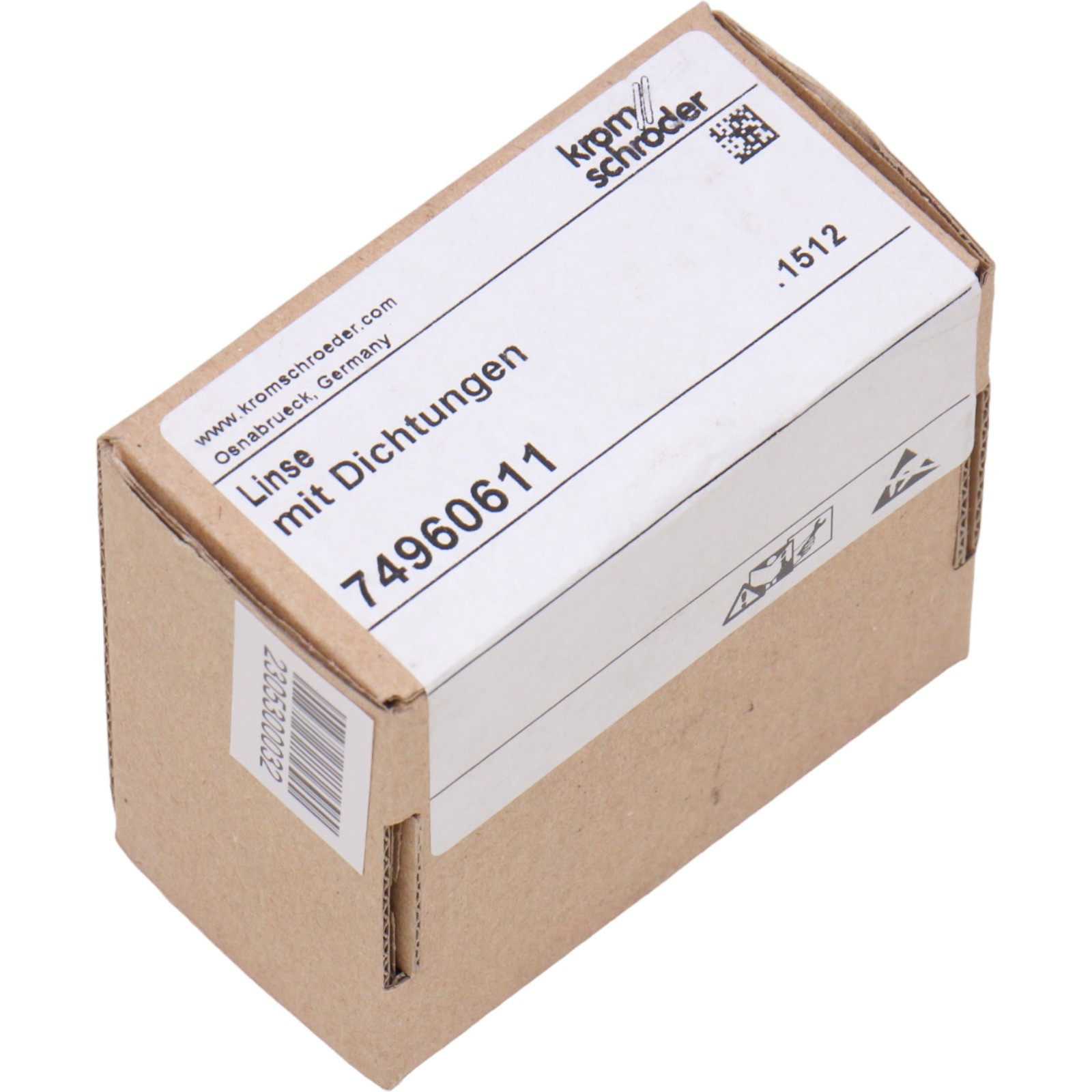KROM SCHROEDER 74960611, Quartz glass lens with seal New in stock at PLC2DAY