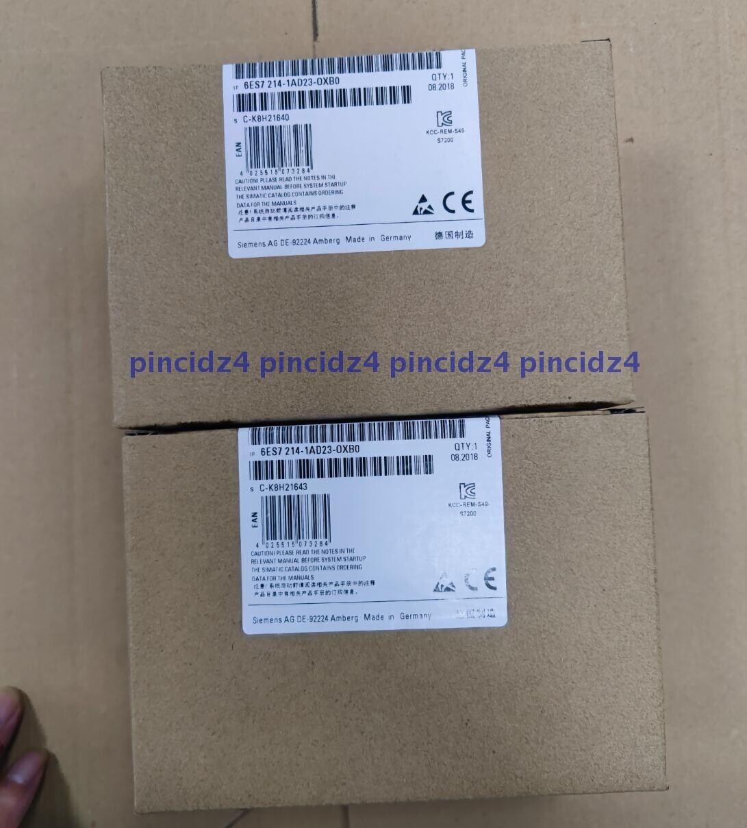 1PCS SIMATIC S7-200 Siemens 6ES7214-1AD23-0XB0 Central Processing Unit Module