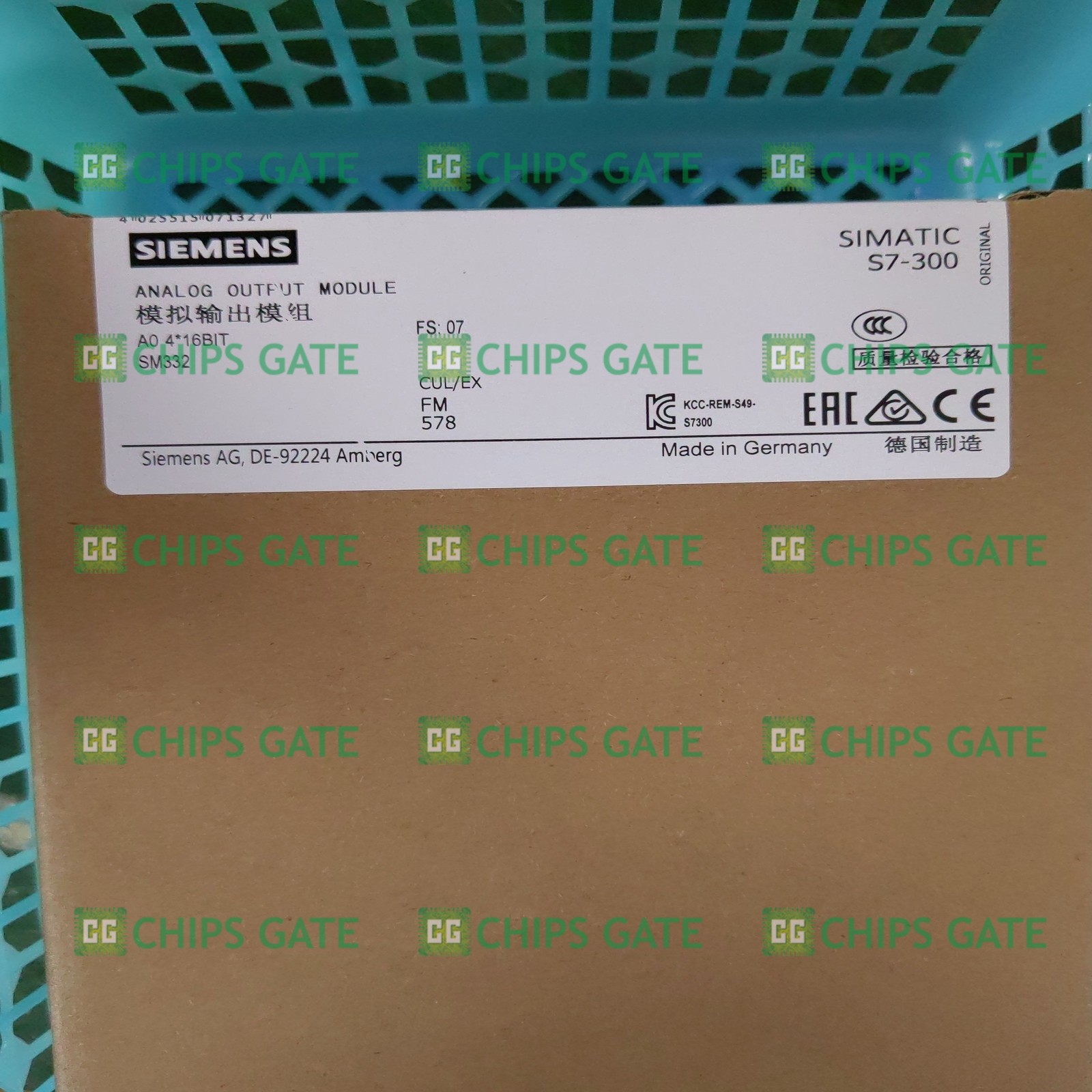 1PCS NEW IN BOX Siemens 6ES7332-7ND02-0AB0 6ES7 332-7ND02-0AB0 Fast Ship