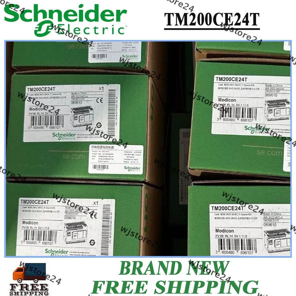 Brand New Schneider TM200CE24T Programmable Controller 1PC Schneider TM200CE24T