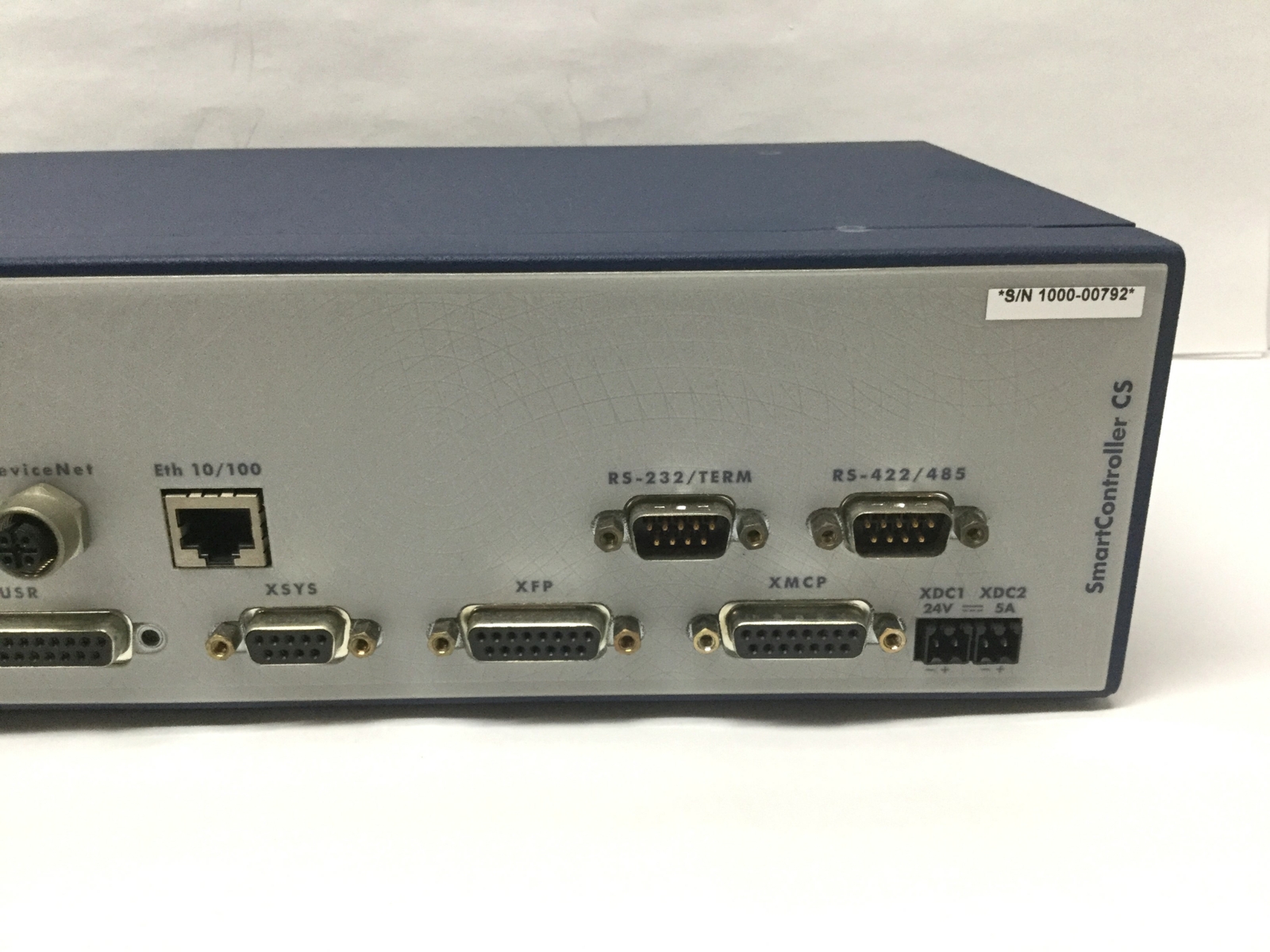 Adept 10000-310 Rev G Robot Smart Controller CS, 24VDC 5A, DeviceNet, SmartServo