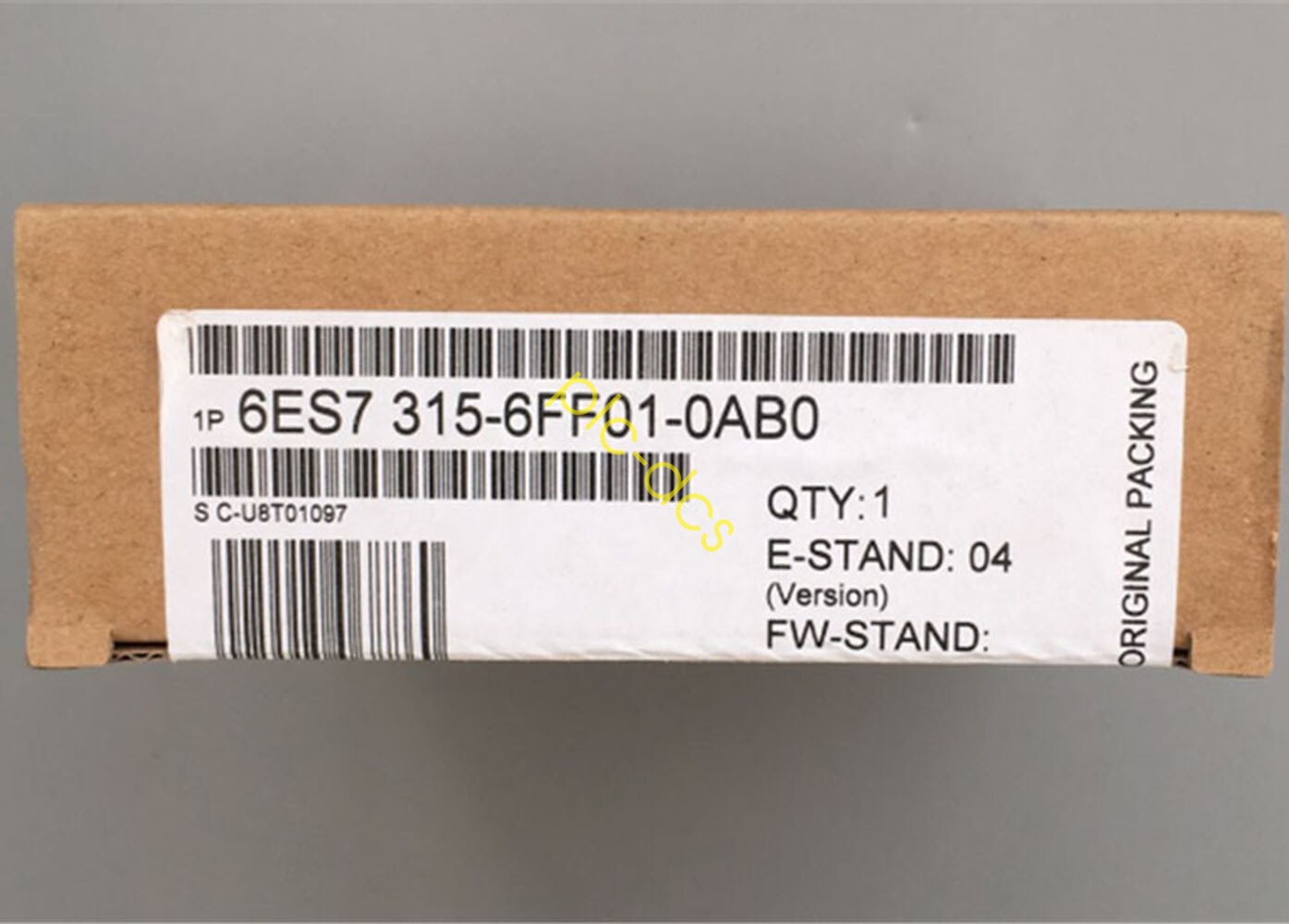 1PCS 6ES7 315-6FF01-0AB0 SIEMENS S7-300 CPU 315F 6ES7315-6FF01-0AB0 6FF01-OABO