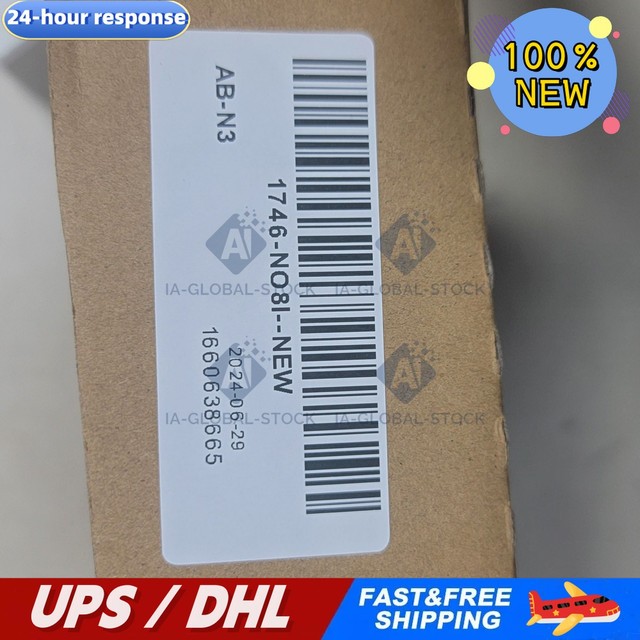 1pc New Sealed Allen Bradley 1746-NO8I Analog Output Module AB 1746NO8I