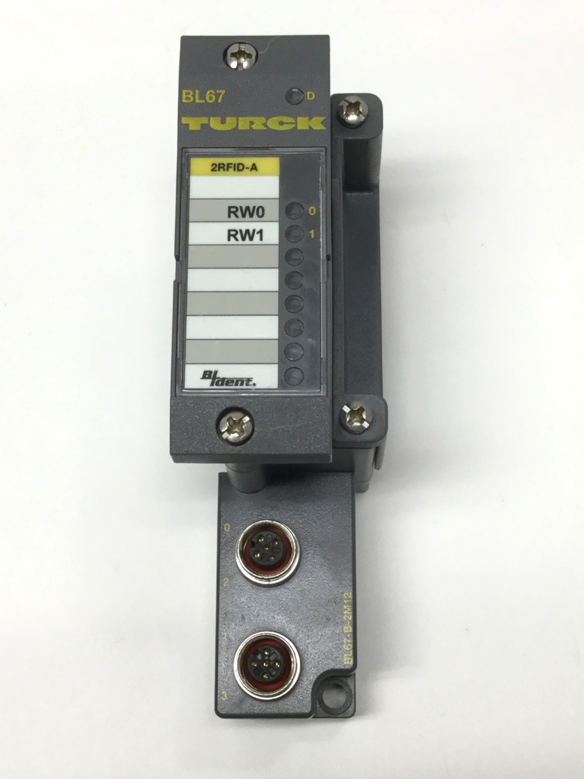 Turck BL67-2RFID-A HF/UHF Read/Write Head Interface, 2-Channel, on Base Module