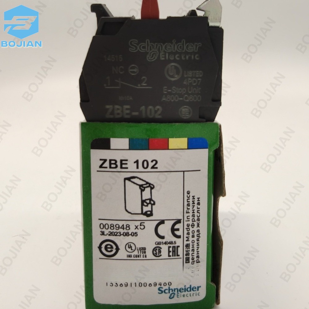 Pack Of 5 NEW Schneider Electric ZBE-102 ZBE102