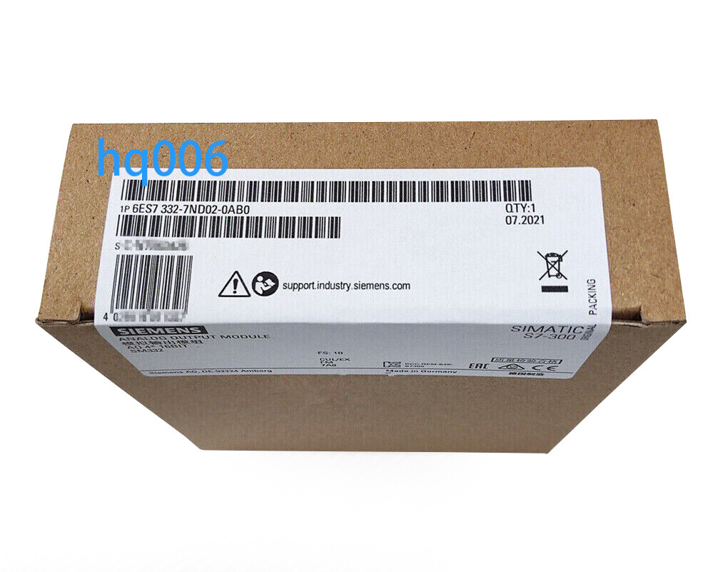 1PC Siemens 6ES7332-7ND02-0AB0 6ES7 332-7ND02-0AB0 Fast Delivery NEW