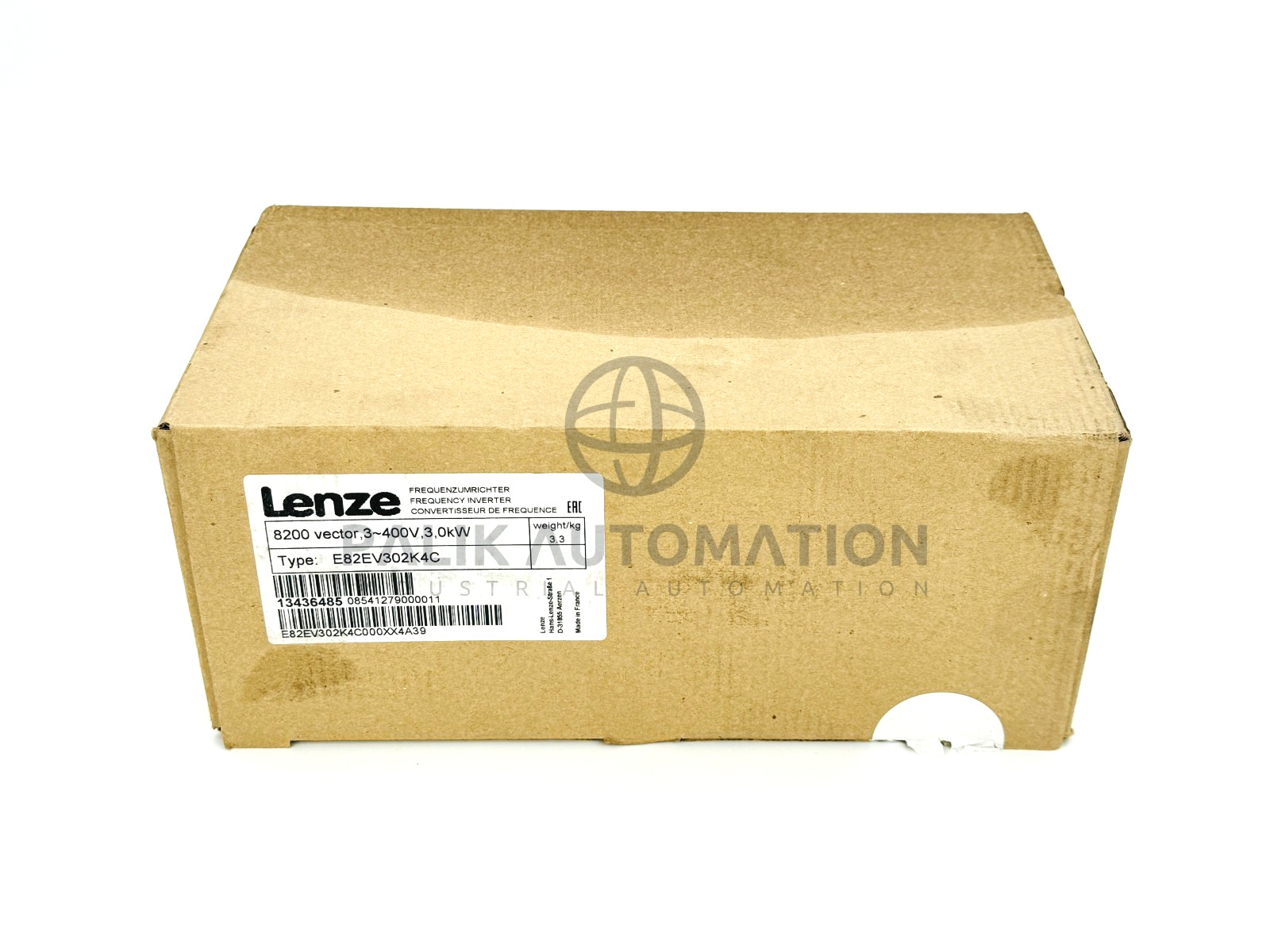 LENZE E82EV302K4C E82EV302_4C INVERTER 8200 SERIES 3.0kW 13436485 NEW