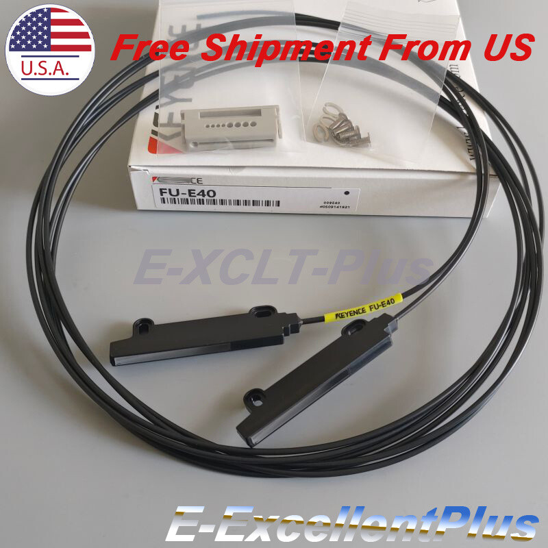 1PCS For Keyence FU-E40 FUE40 Optical Transmissive Fiber Sensor Area 40mm Wide