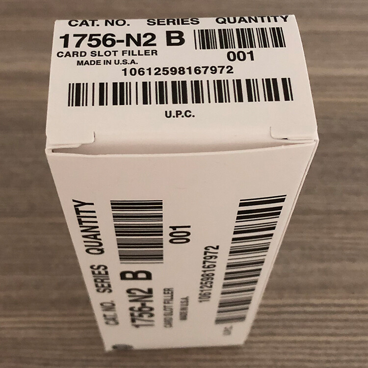 1756-N2 ControlLogix Empty Slot Cover New Allen Bradley Original Factory Sealed
