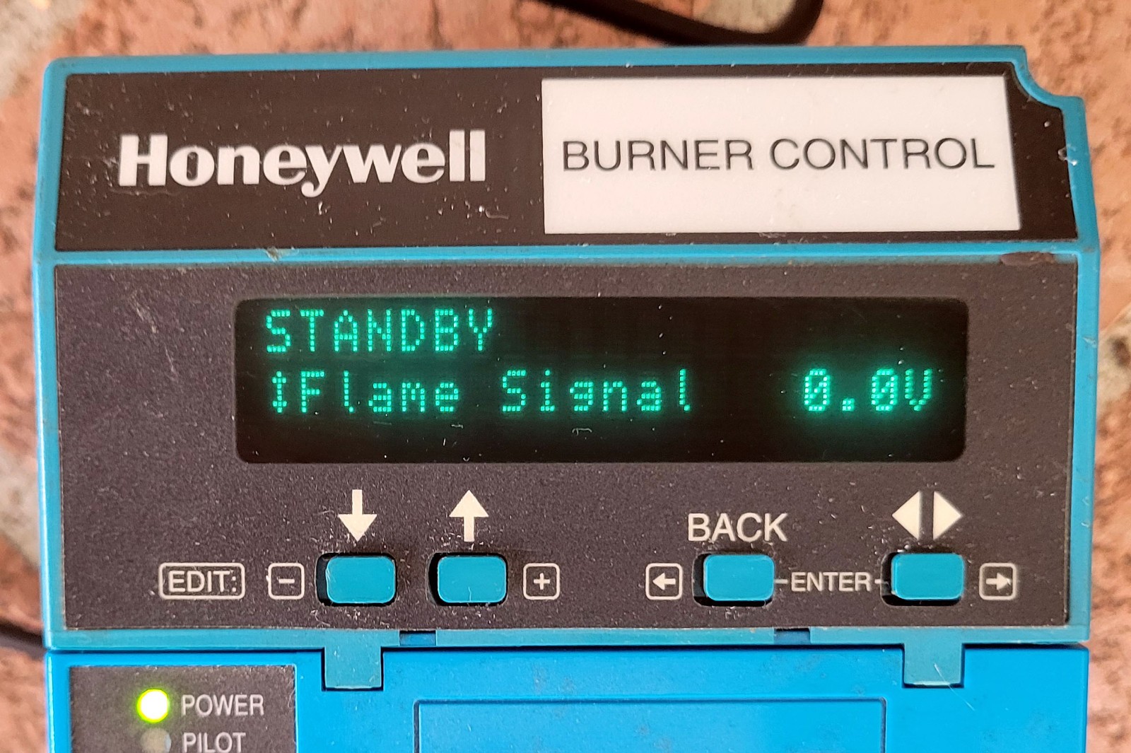 Honeywell S7800 A 1001 Burner Control Keyboard Display Module S7800A1001