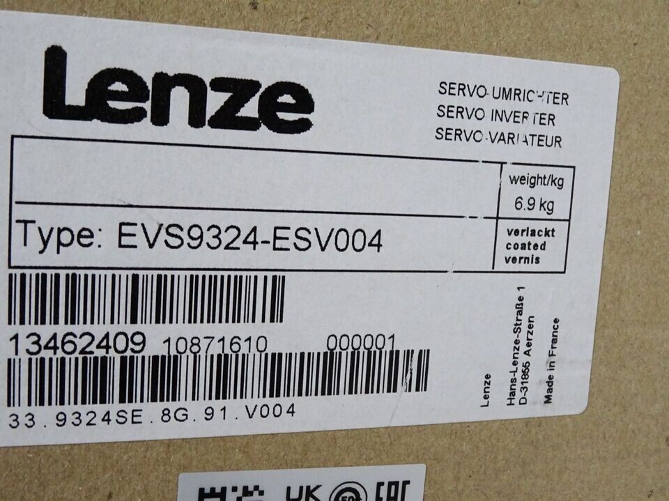 1PC New Lenze EVS9324-ESV004 Inverter EVS9324ESV004 Expedited Shipping
