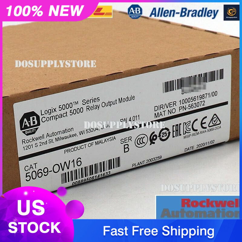 Allen Bradley AB 5069-OW16 Compact 5000 Relay Output Module 5069OW16