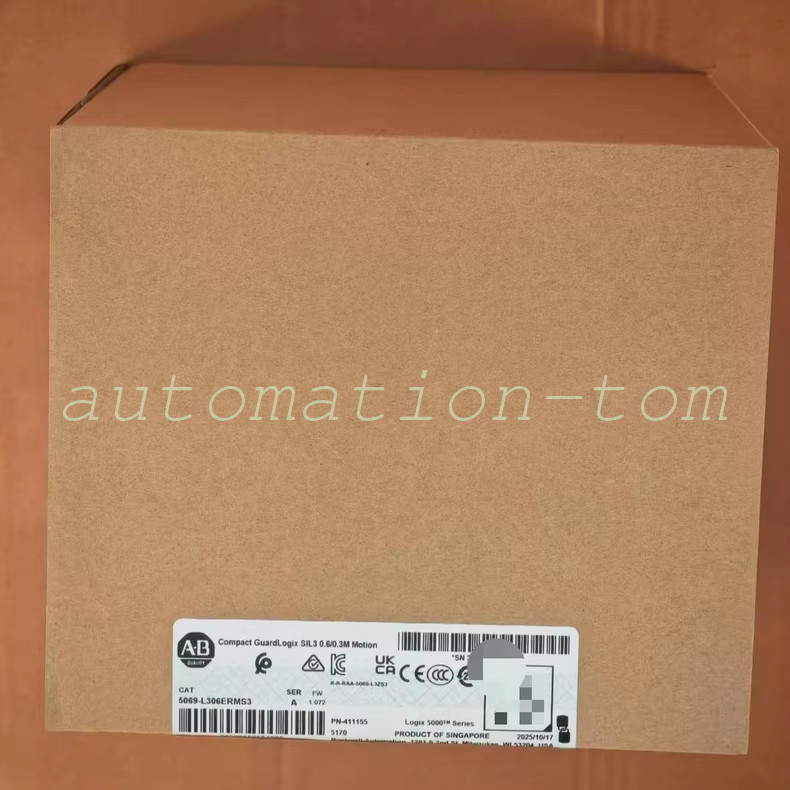 5069-L306ERMS3 Compact GuardLogix SIL3 0.6/0.3M Motion 5069-L306ERMS3
