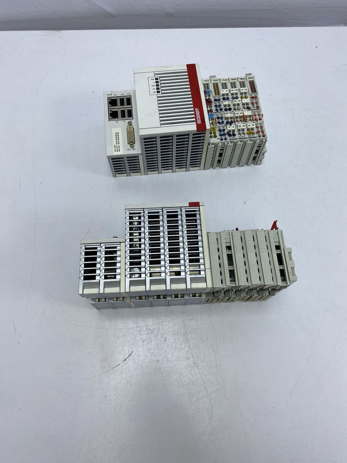 BECKHOFF CX5140-0100 / 4 GB + EL1819 , EL1034,EL3204,EL5152,EL2809 Full set