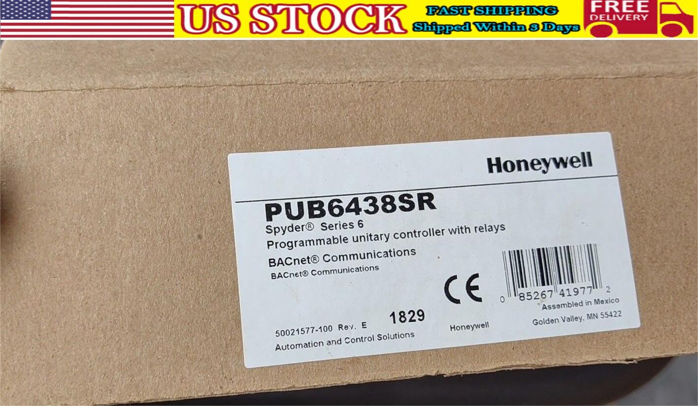 HONEYWELL PUB6438SR PROGRAMMABLE UNITARY CONTROLLER WITH RELAYS NEW DHL
