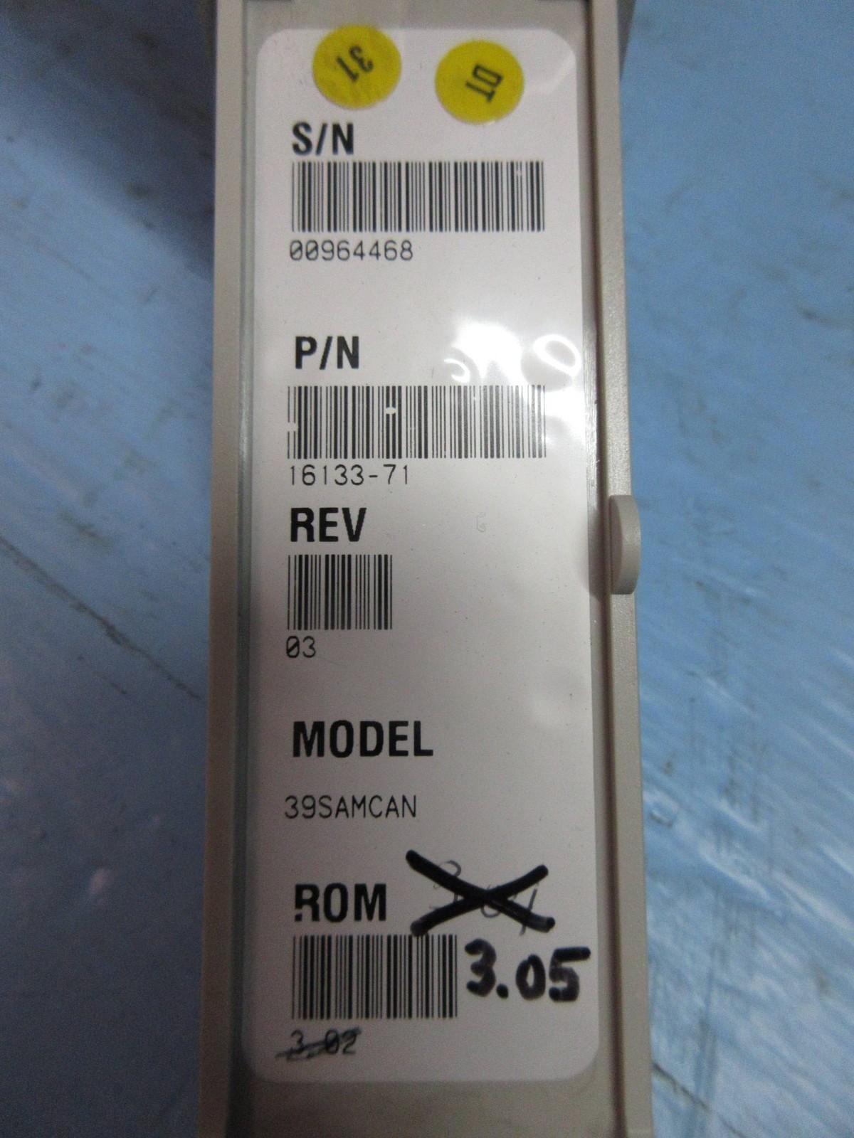 Moore 39SAMCAN 16133-71/03 APACS SAM Standard Analog Module Siemens ROM 3.05