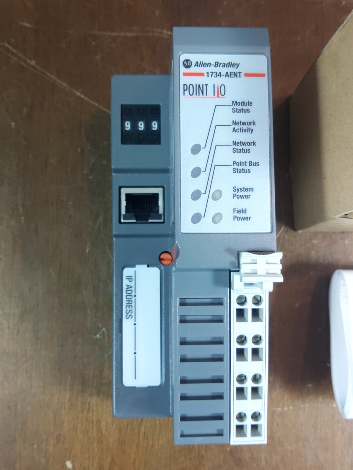 New Allen-Bradley 1734-AENT SER C POINT I/O Ethernet Network Adaptor AB 1734AENT