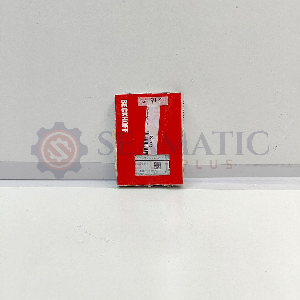 New Beckhoff EL9410 Power supply terminal for E-bus, V#713