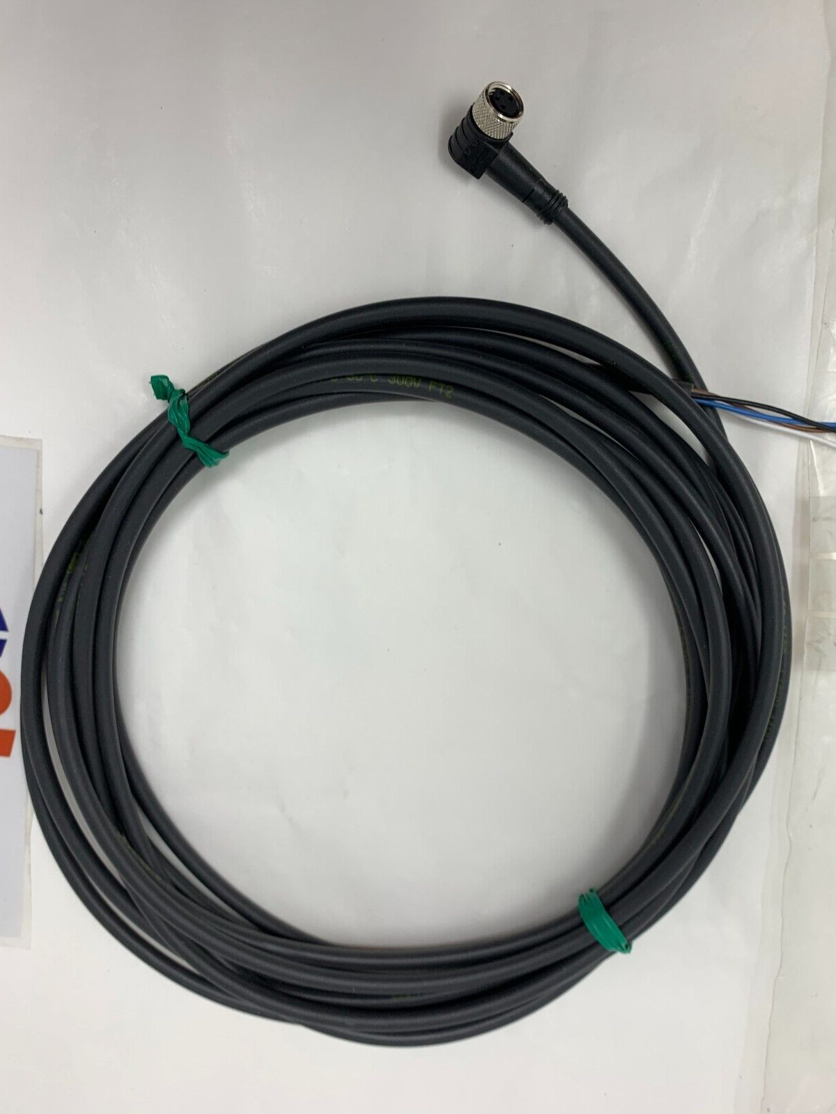 Schur 2001194 AWM 21198/10493 Kabel 300V FC 4-W LED Liten Vinklad Cable Cordset