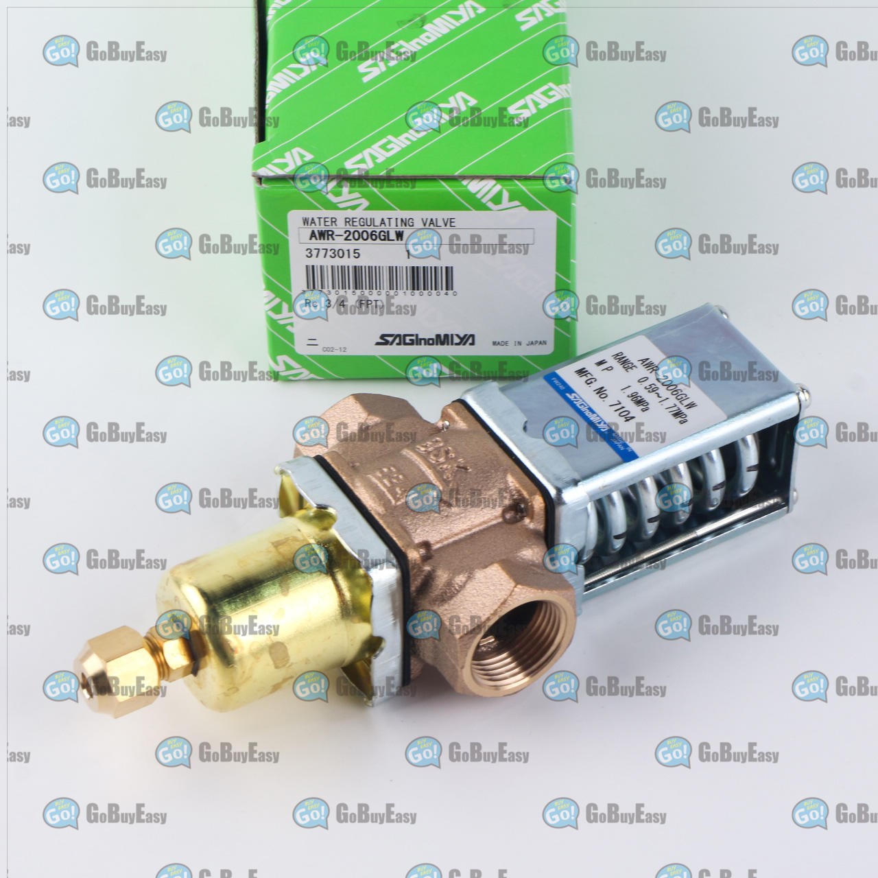 1PC New Saginomiya AWR-2006GLW Pressure regulating valve