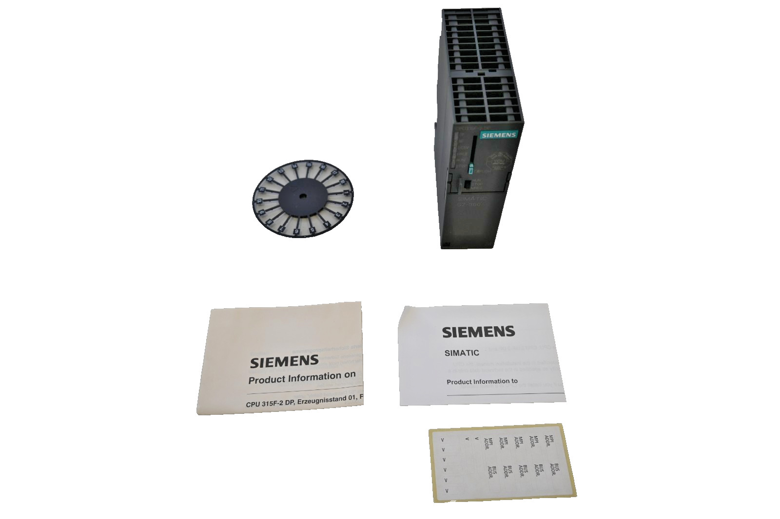 Siemens SIMATIC S7-300 CPU 315F-2 DP 6ES7 315-6FF01-0AB0 E-Stand 04