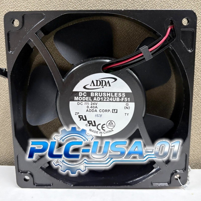 AD1224UB-F51 1PCS Brand New ADDA AD1224UB-F51 DC 24V 0.40A 2Pin Fast shipment