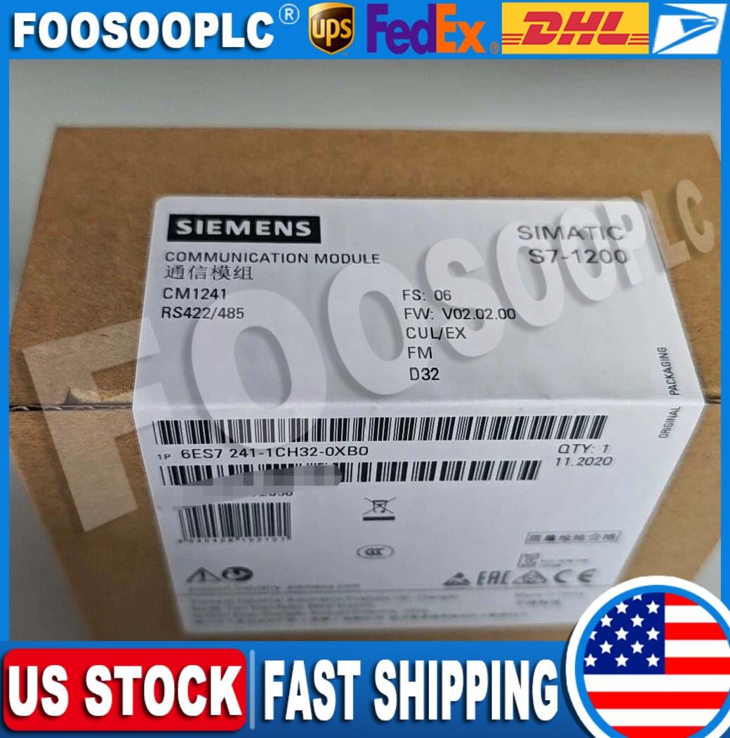 NEW Siemens 6ES7241-1CH32-0XB0 6ES7 241-1CH32-0XB0 SIMATIC S7-1200 CM 1241