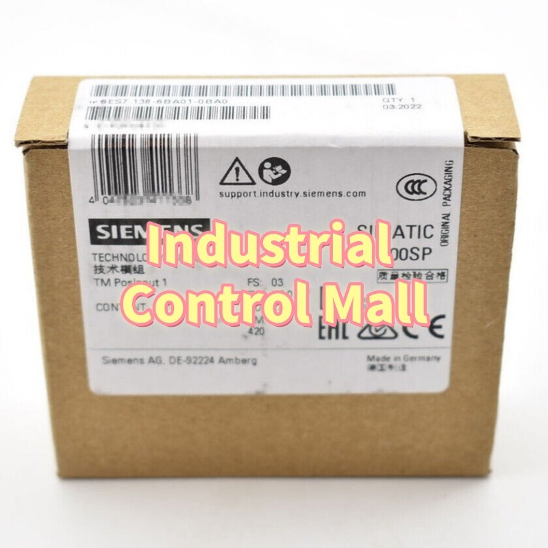 6ES7 138-6BA01-0BA0 1PCS New SIEMENS 6ES7138-6BA01-0BA0 Module Fast shipment#