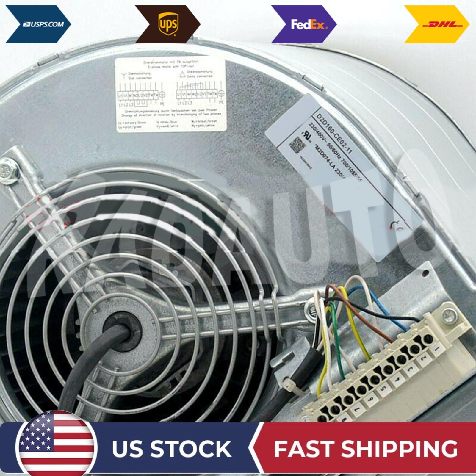 1pc New Siemens Inverter Fan D2D160-CE02-11 230/400V 700W Fast Shipping