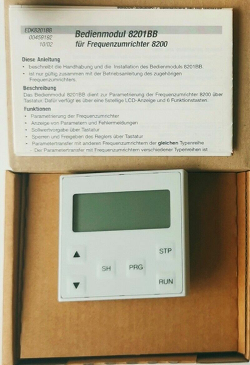 1PCS NEW LENZE EMZ8201BB KEY PAD OPERATOR PANEL IN BOX