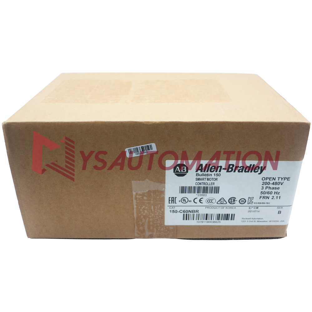 Sealead OEM Allen Bradley 150-C60NBR SMC-3 60A Smart Motor Controller