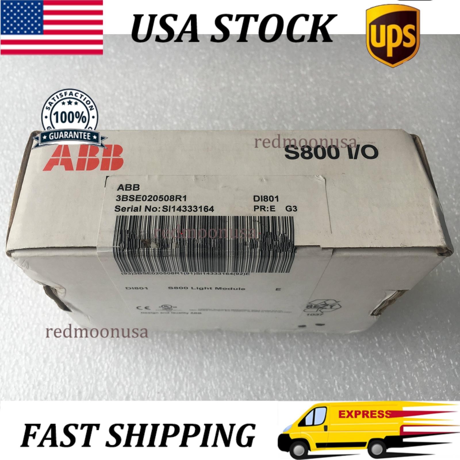 One NEW ABB I/O module DI801 3BSE020508R1 Free shipping
