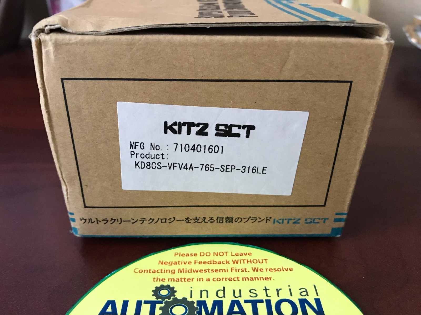 NIB 710401601 KITZ-SCT KD8CS-VFV4A-765-SEP-316LE SEP DIAPHRAGM FREESHIPSAMEDAY