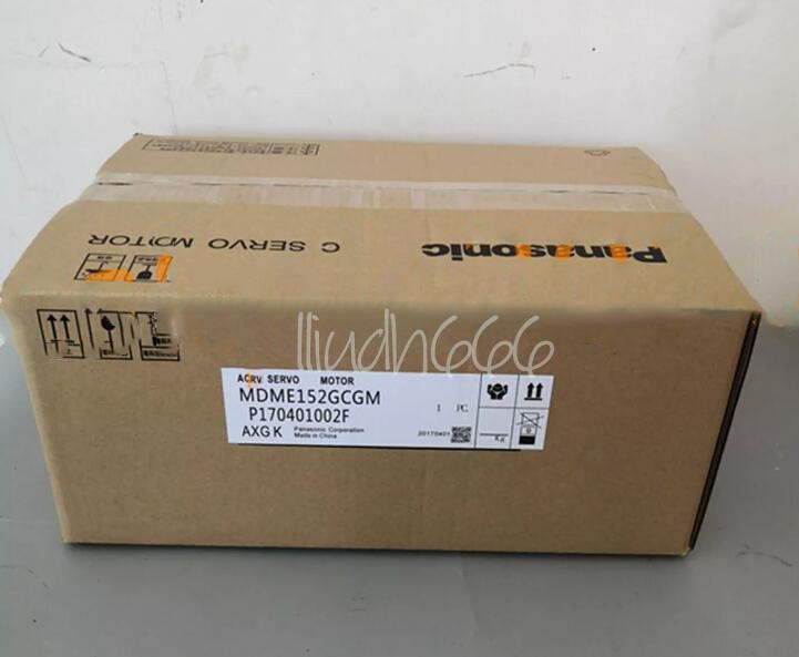 One Panasonic AC servo motor MDME152GCGM New #A