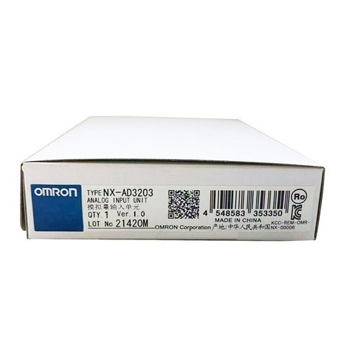 NX-AD3203 New Omron NXAD3203 Analog Input Unit