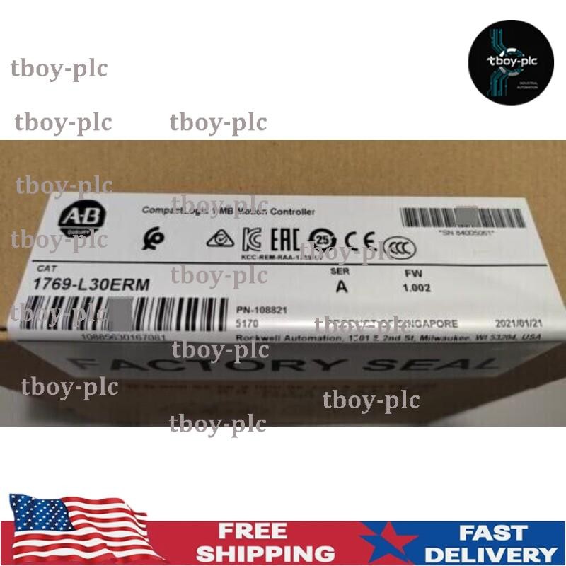 NEW Factory Sealed AB 1769-L30ERM CompactLogix 1 MB Motion Controller 1769L30ERM