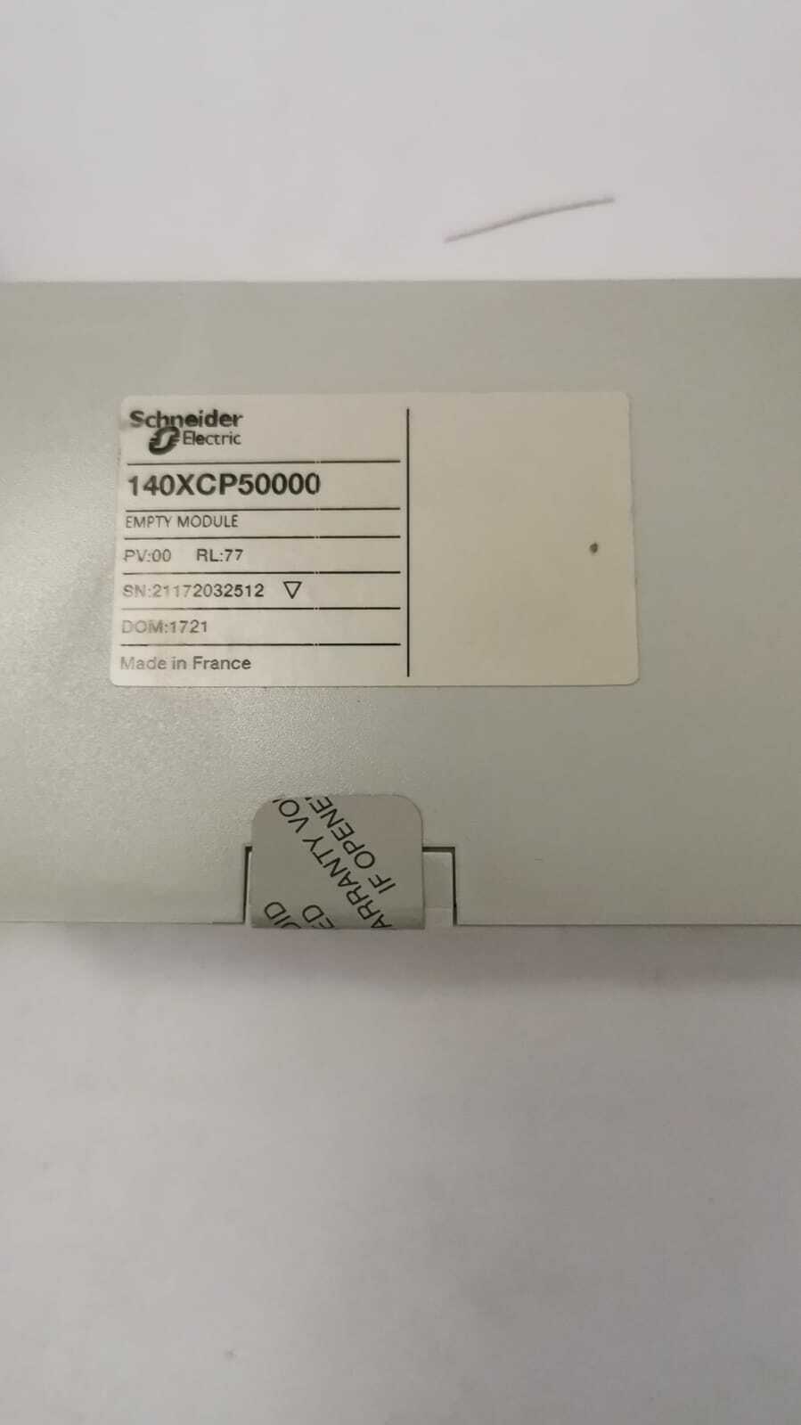Schneider 140XCP50000 Empty Module