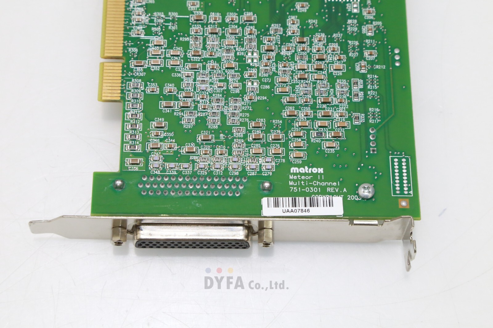 MATROX Used 751_0301 REV.A ,METEOR2-MC/4 302,P/N: 63039620283 PCB-I-E-2335=6CX4