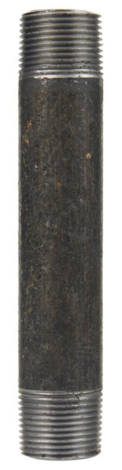 Anvil 8700138004 Black Steel Pipe Fitting Nipple 3/8 NPT Male x 6 in.
