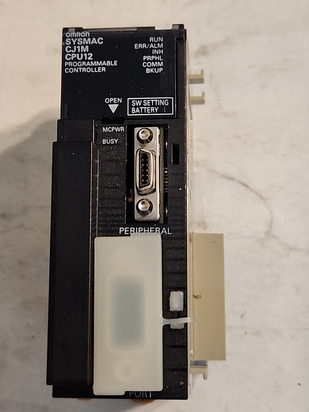 Used OMRON CJ1M-CPU12 CPU unit module with warranty Free Shipping