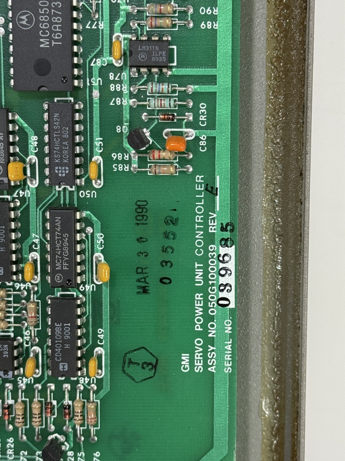 Graphics Microsystems Inc. 090G100001 SPU Microcolor Control Unit ~ WORKING