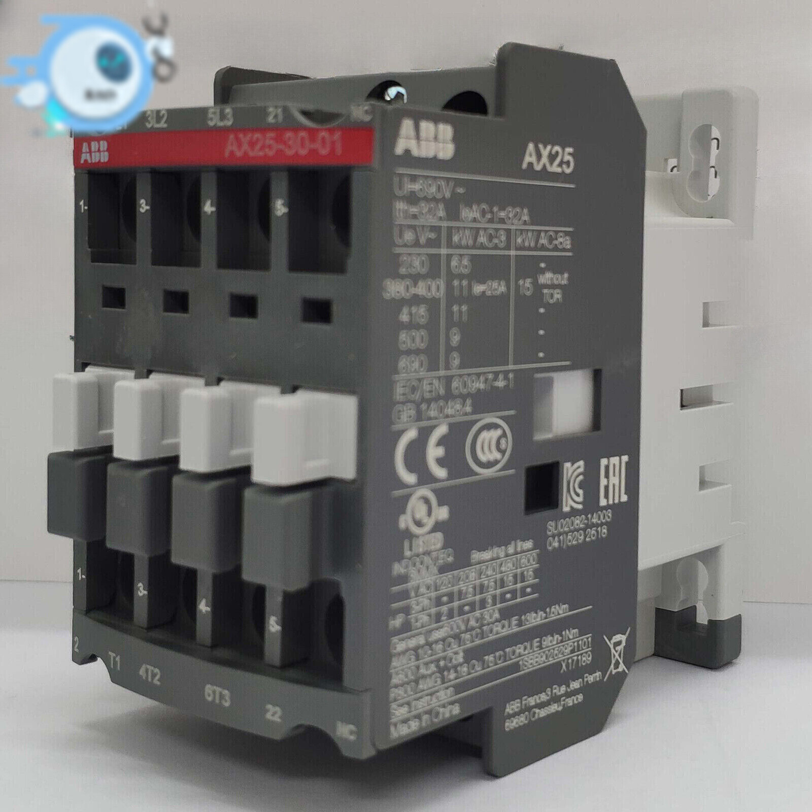 1PC 110V AX25-30-01 AC Contactor AX25-30-01 ~
