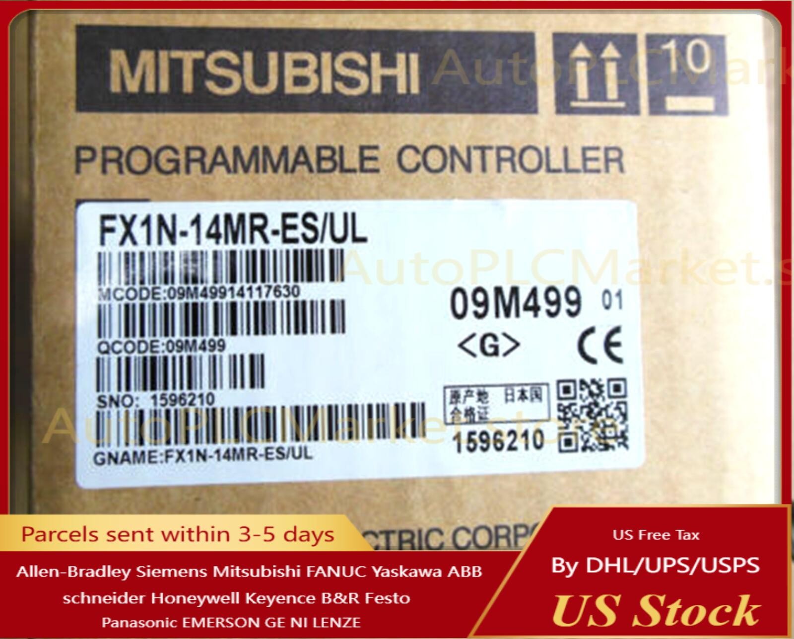 New MITSUBISHI FX1N-14MR-ES/UL Programmable Controller
