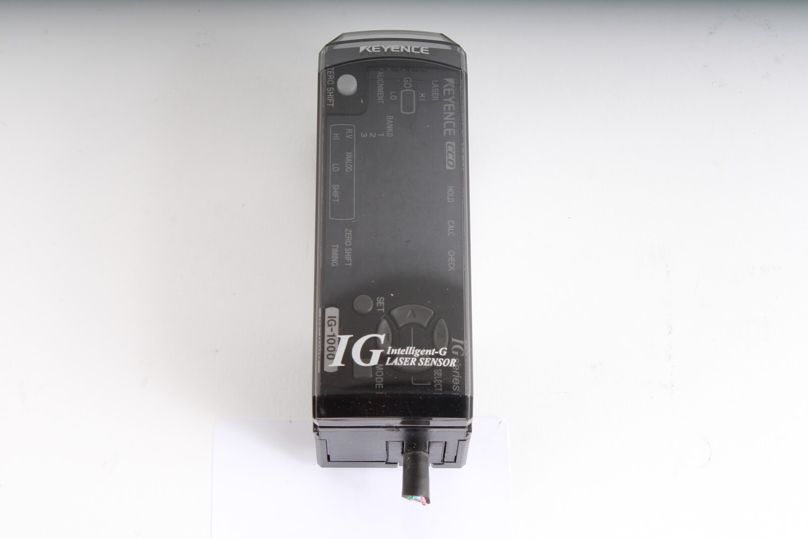 Keyence IG-1000 Amplifier Unit, DIN Rail Type – Cut Cord