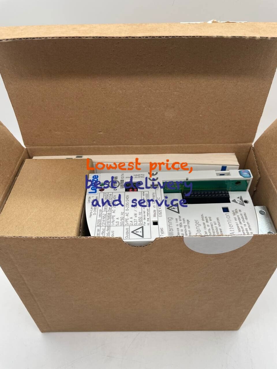 1PC New in box LENZE E82EV371K2C E82EV371_2C FREQUENCY INVERTER Fast shipping
