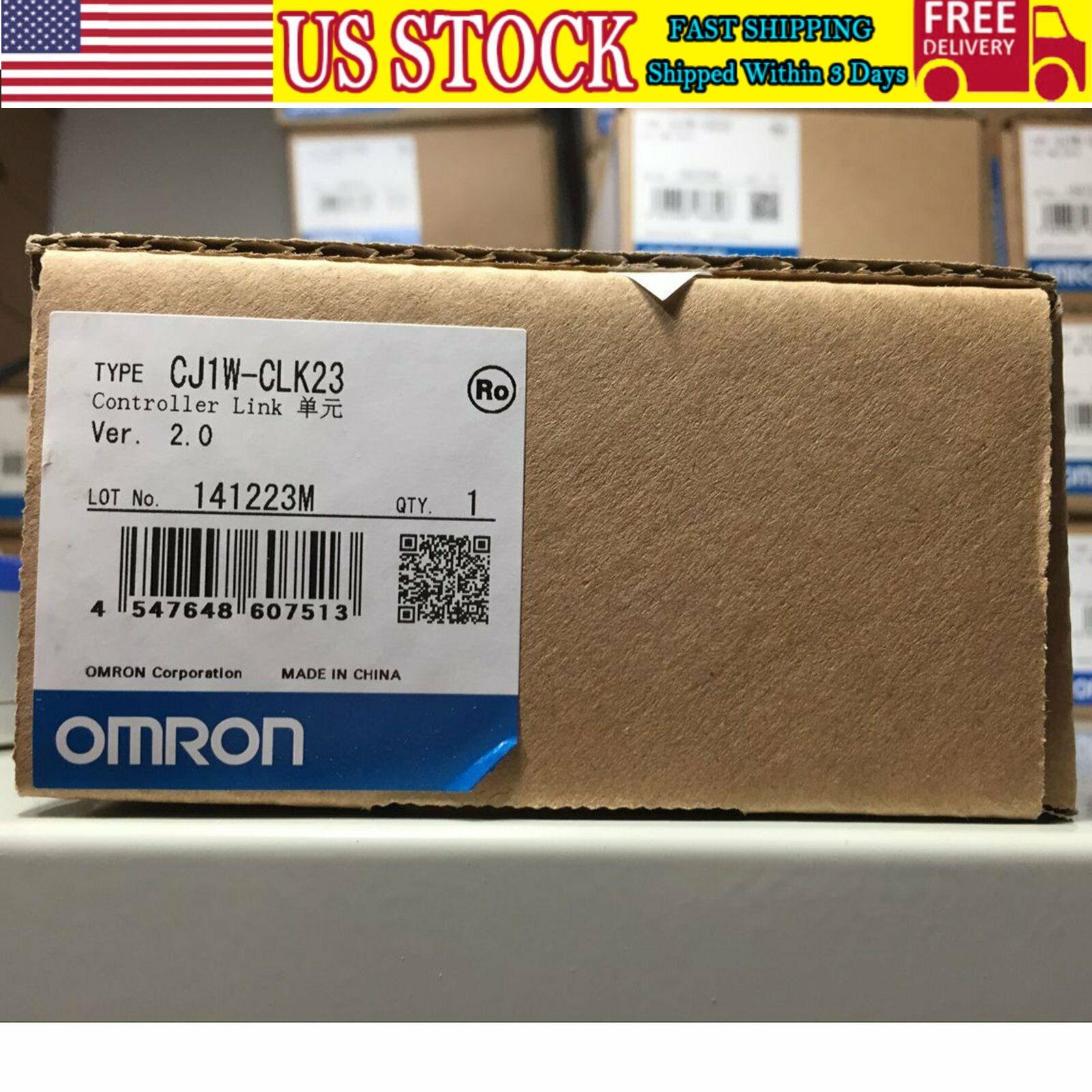 1PCS New Omron CJ1W-CLK23 Controller Module Link Unit Fast Shipping US Free TAX